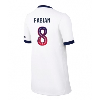 Paris Saint-Germain Fabian Ruiz #8 Maglia Gara Trasferta Repliche 2026-27 Donna Maniche Corte